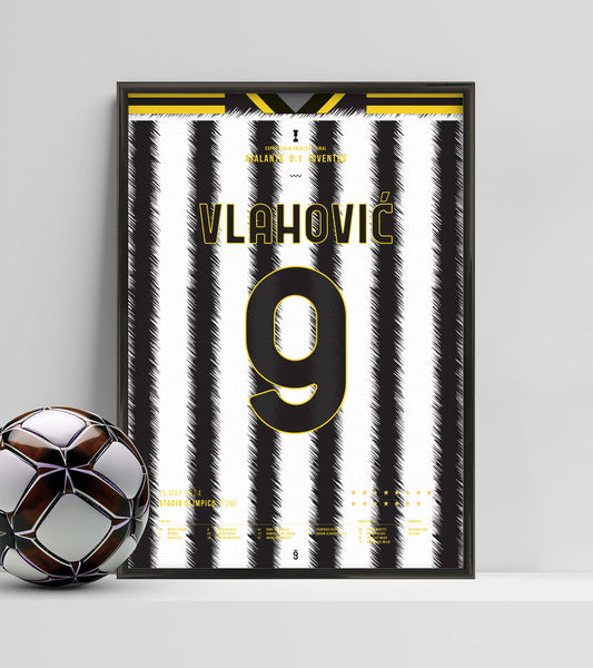 Vlahovic goal brings 15th Coppa to Juventus (Jersey ver.)