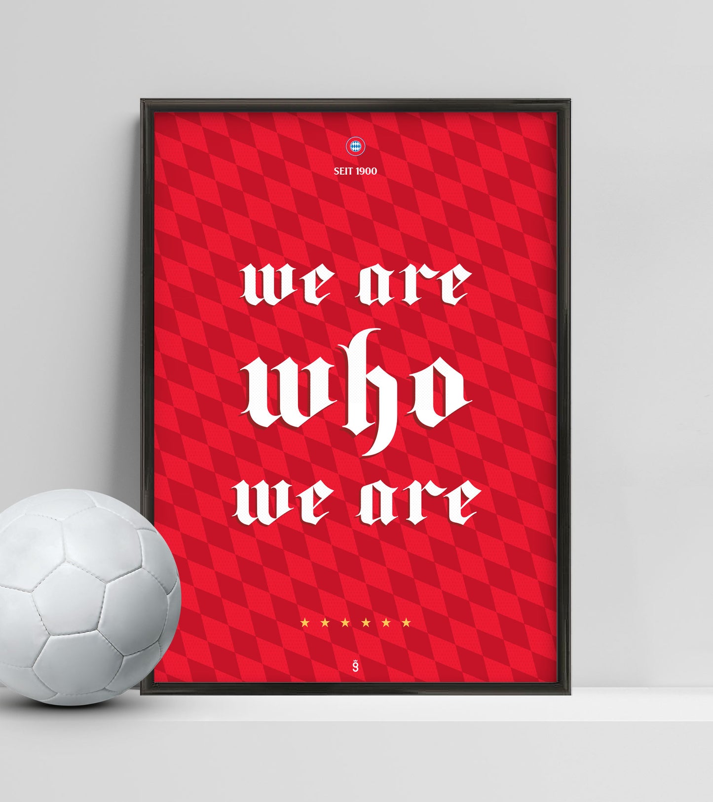 "We are who we are" Poster