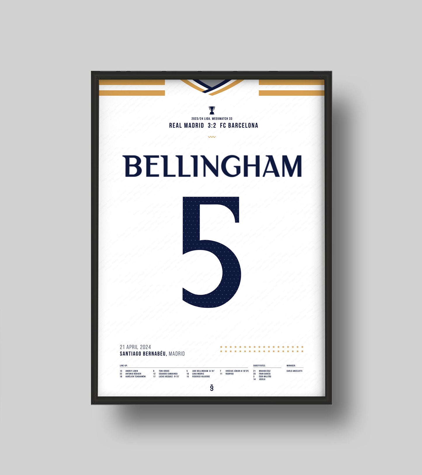 Bellingham's Clásico Masterstroke (Jersey ver.)