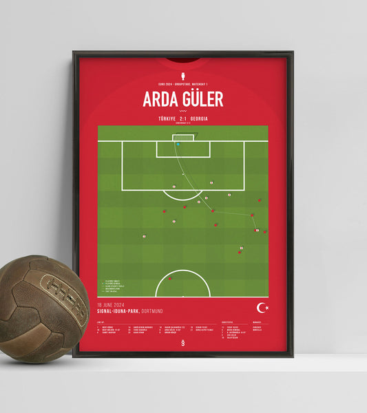 Arda Güler's wonder goal vs Georgia