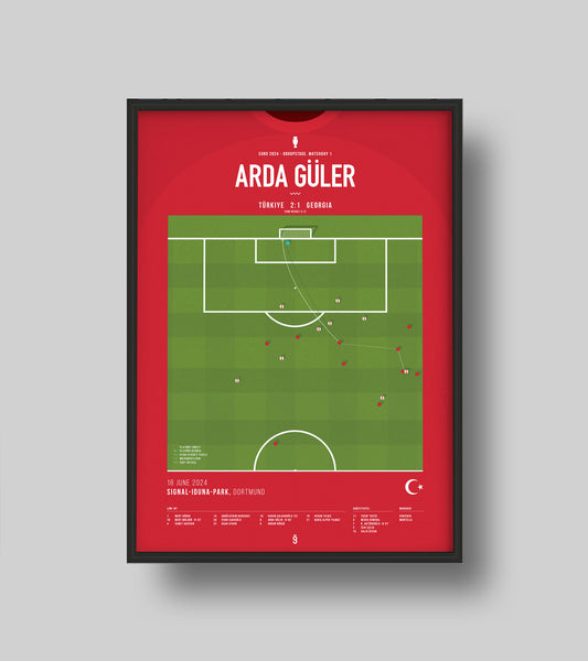 Arda Güler's wonder goal vs Georgia